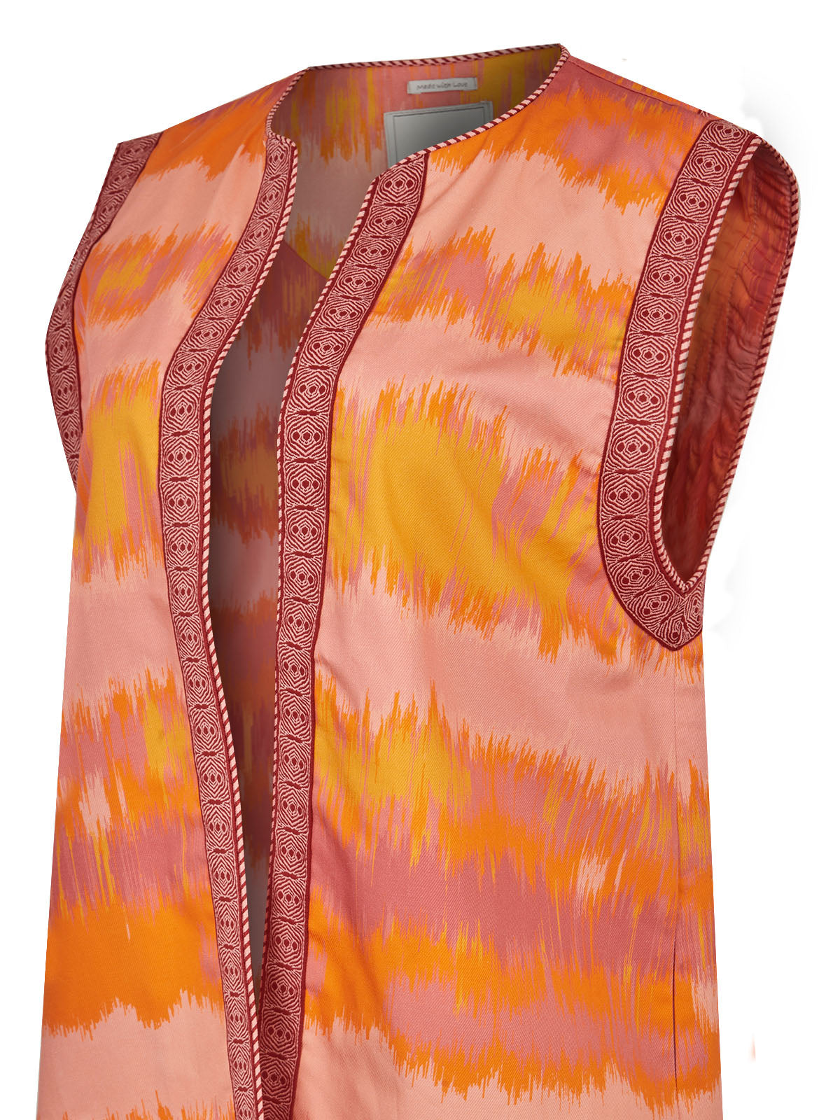 Chaqueta Algodón Orgánico Mujer Delfi Naranjo Rockford