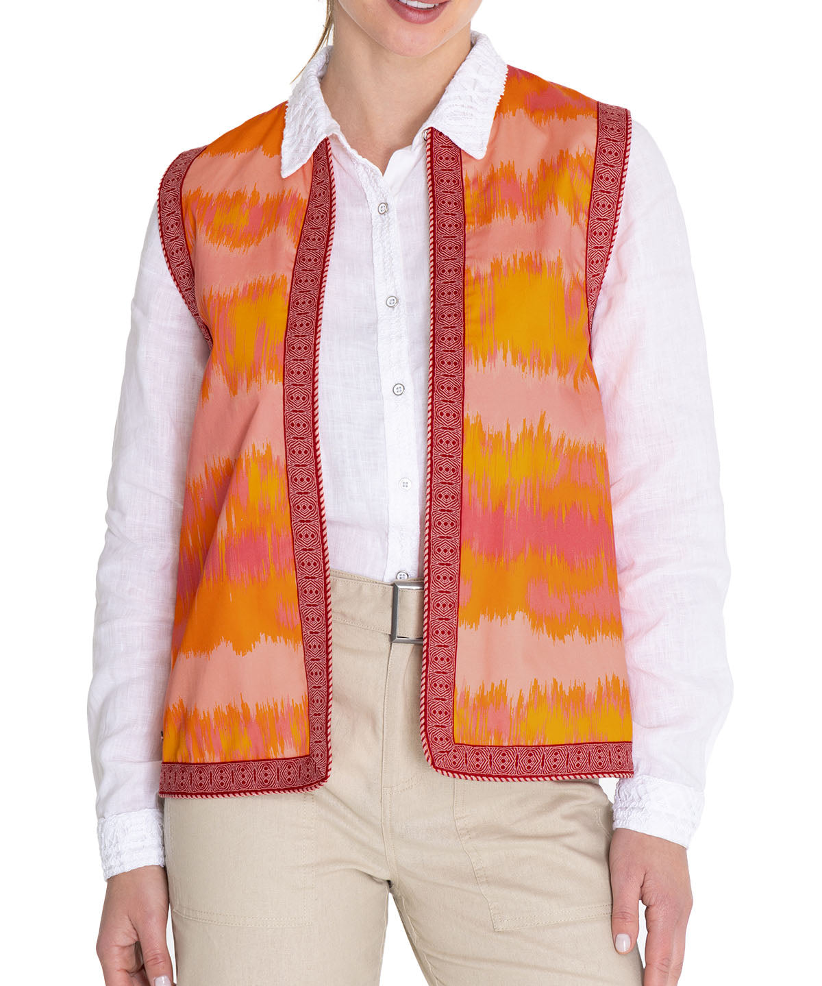 Chaqueta Algodón Orgánico Mujer Delfi Naranjo Rockford