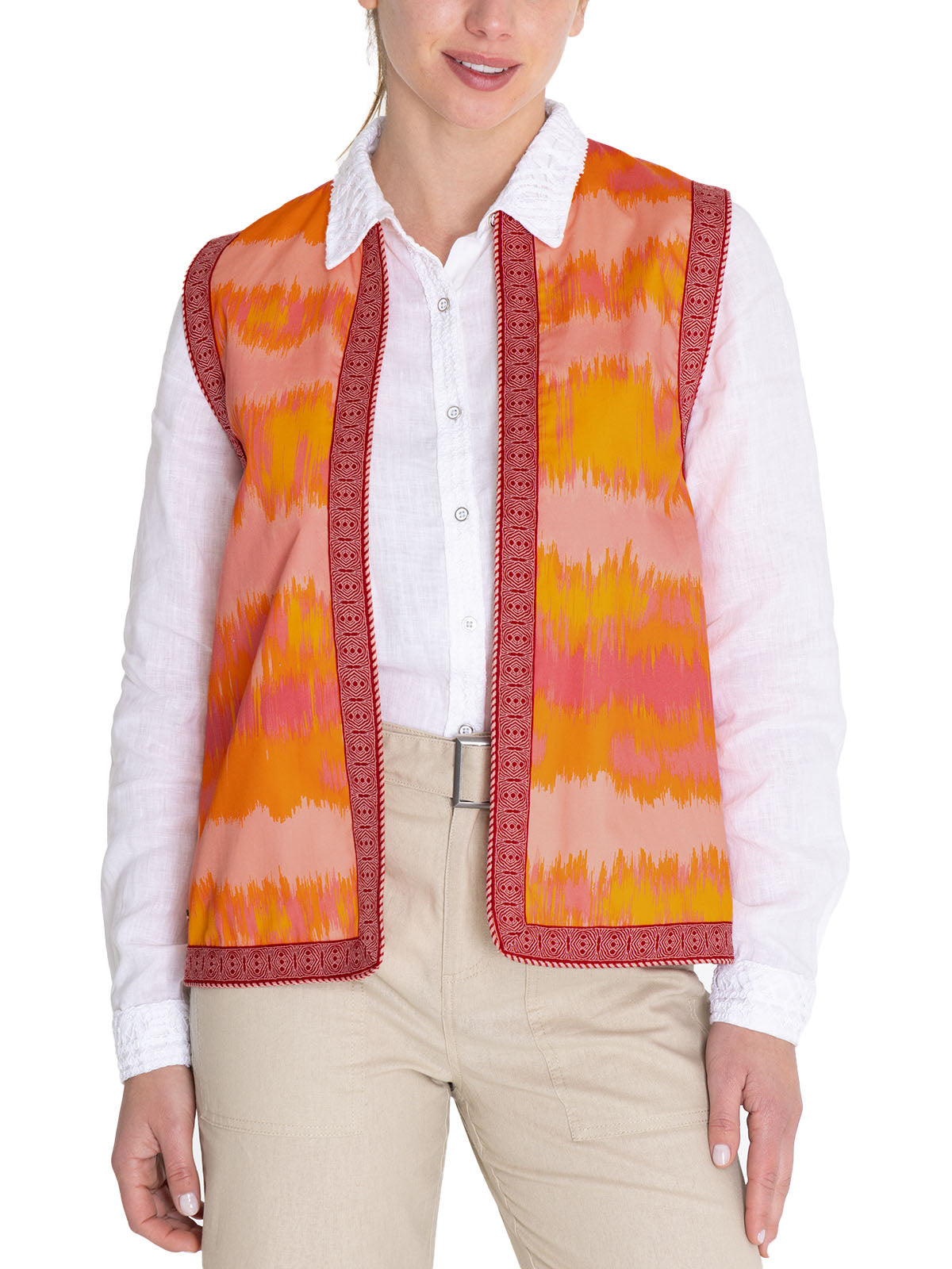 Chaqueta Algodón Orgánico Mujer Delfi Naranjo Rockford