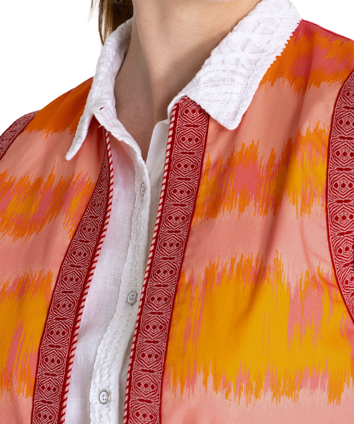 Chaqueta Algodón Orgánico Mujer Delfi Naranjo Rockford