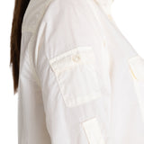 Blusa UPF Mujer Coop Crema Rockford