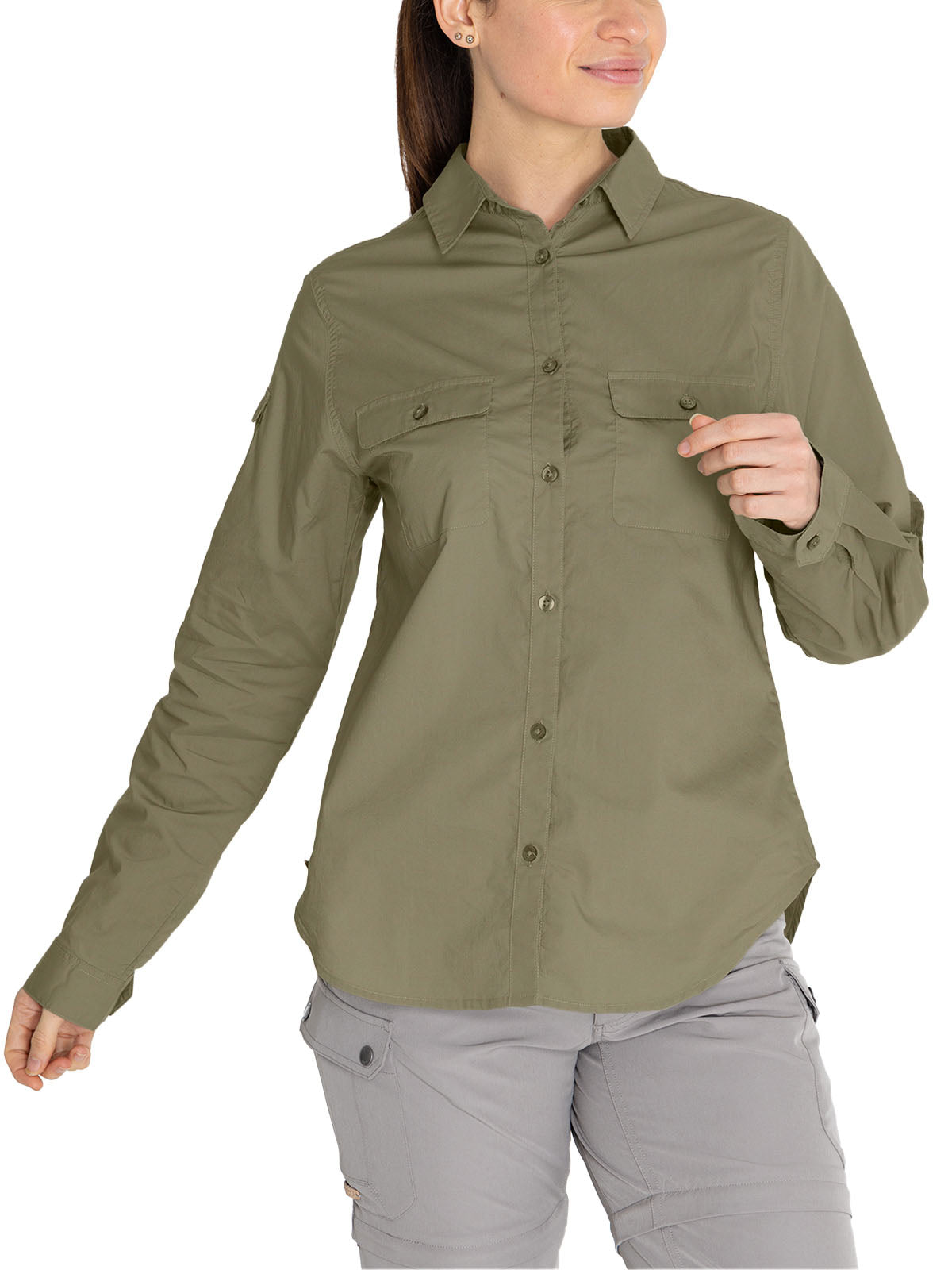 Blusa UPF Mujer Coop Oliva Rockford