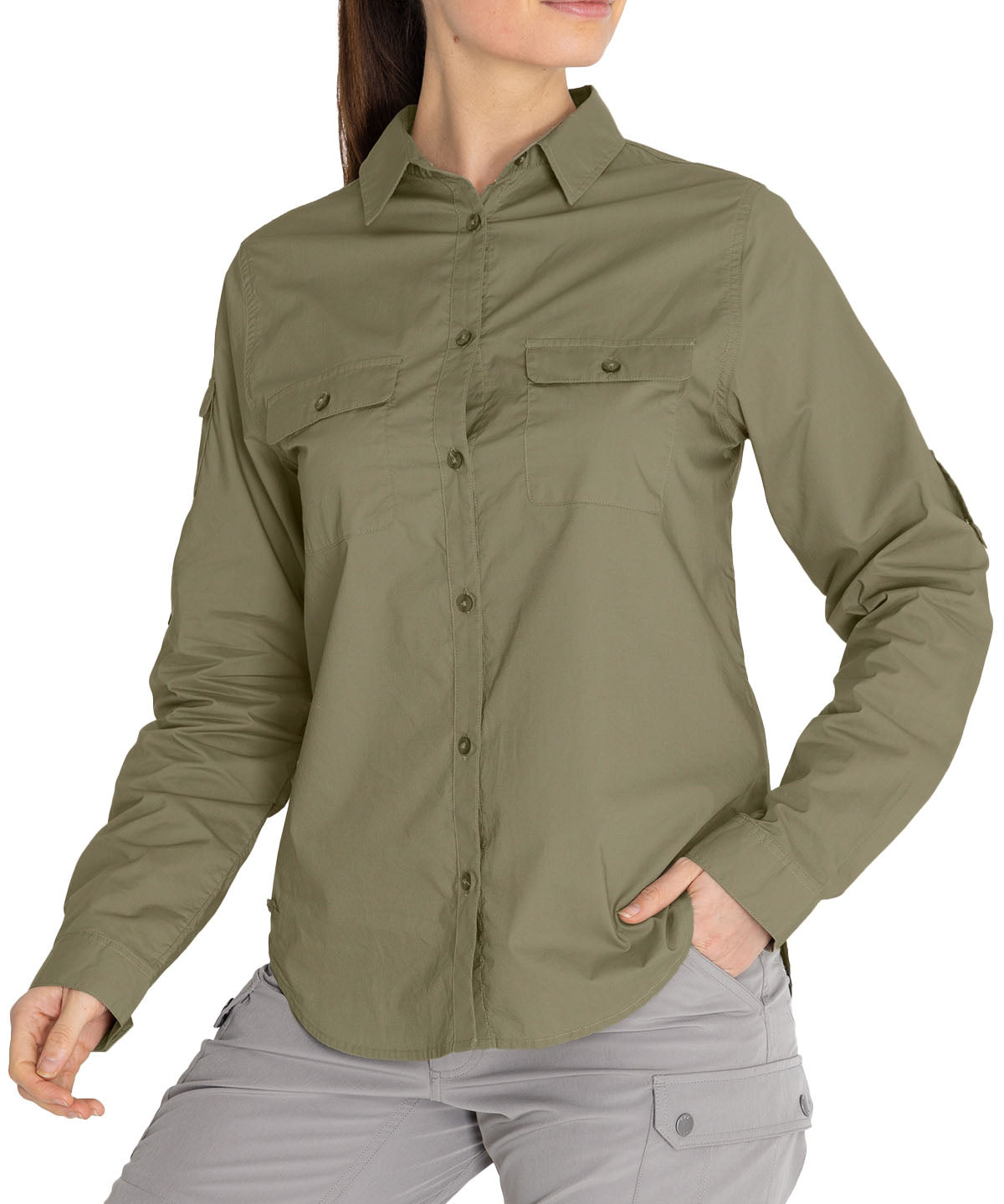 Blusa UPF Mujer Coop Oliva Rockford
