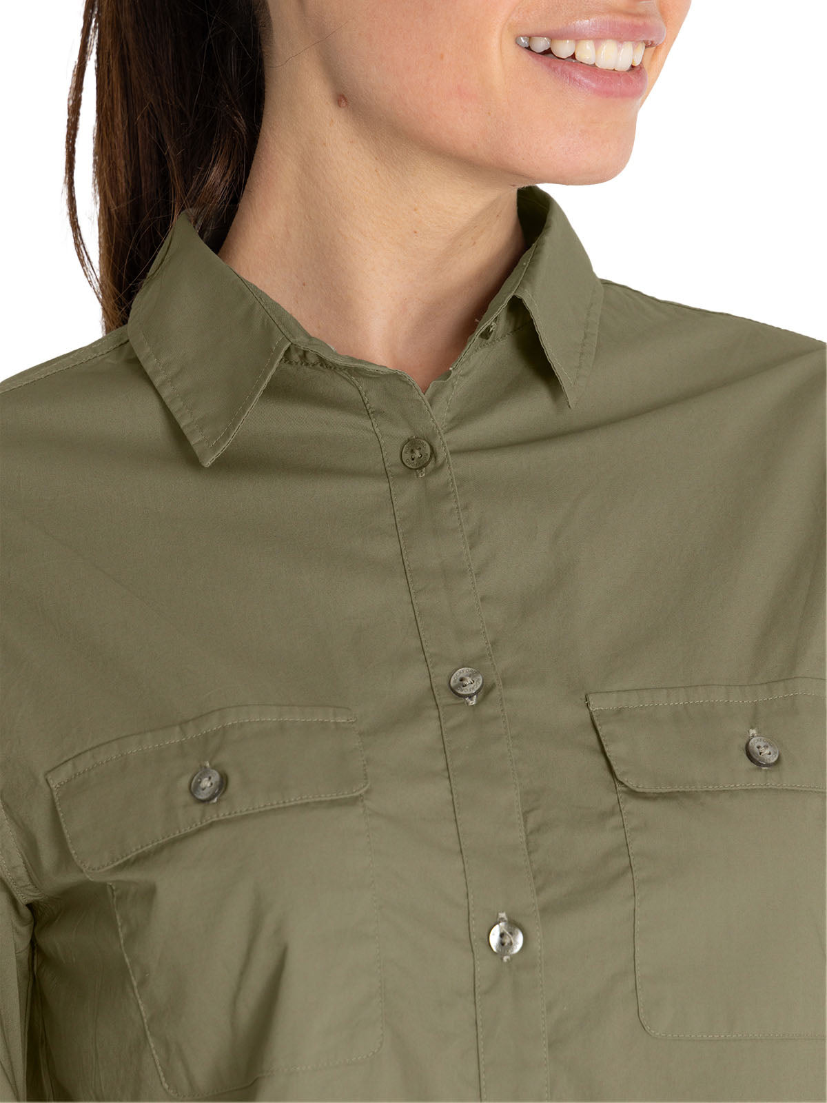Blusa UPF Mujer Coop Oliva Rockford