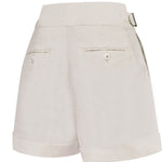 Short Lino Orgánico Mujer Anoum Beige Rockford