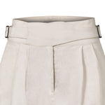 Short Lino Orgánico Mujer Anoum Beige Rockford