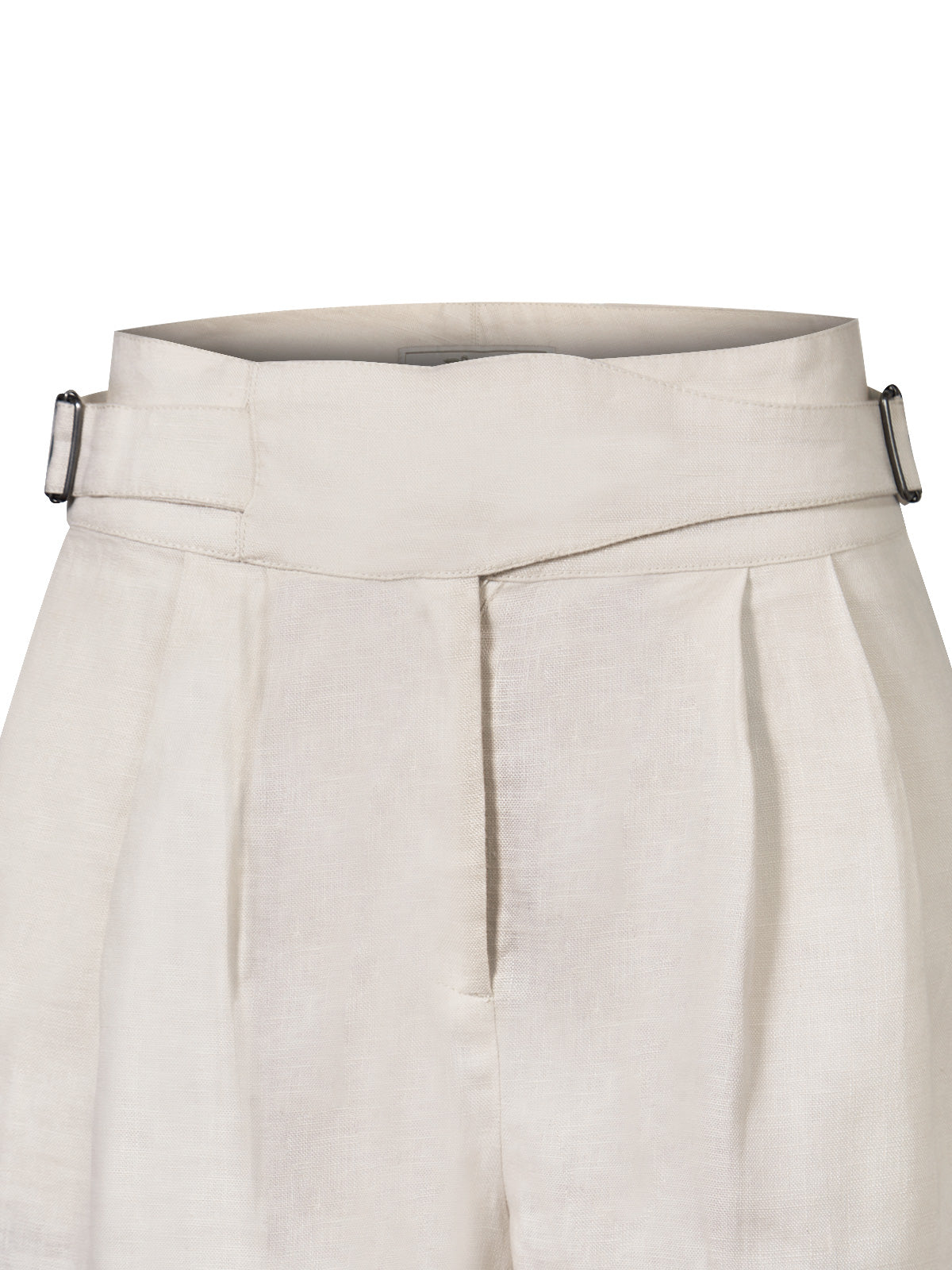 Short Lino Orgánico Mujer Anoum Beige Rockford