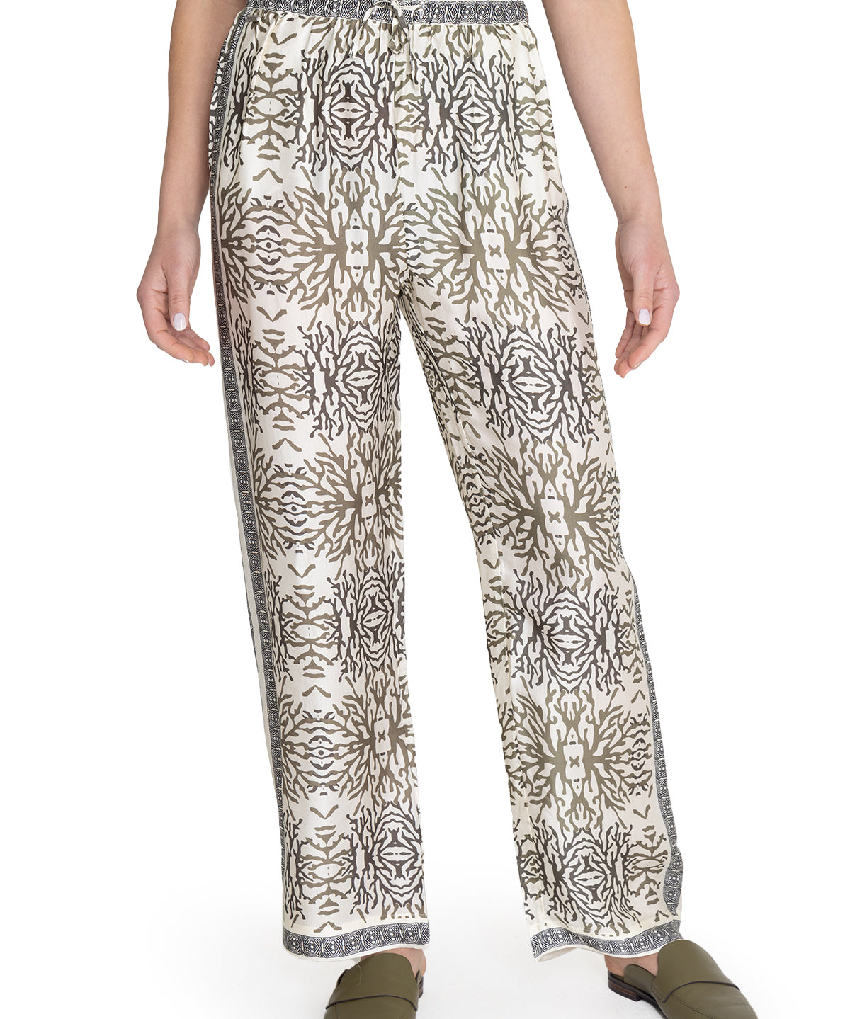Pantalón Rayón Mujer Paloma Verde Rockford