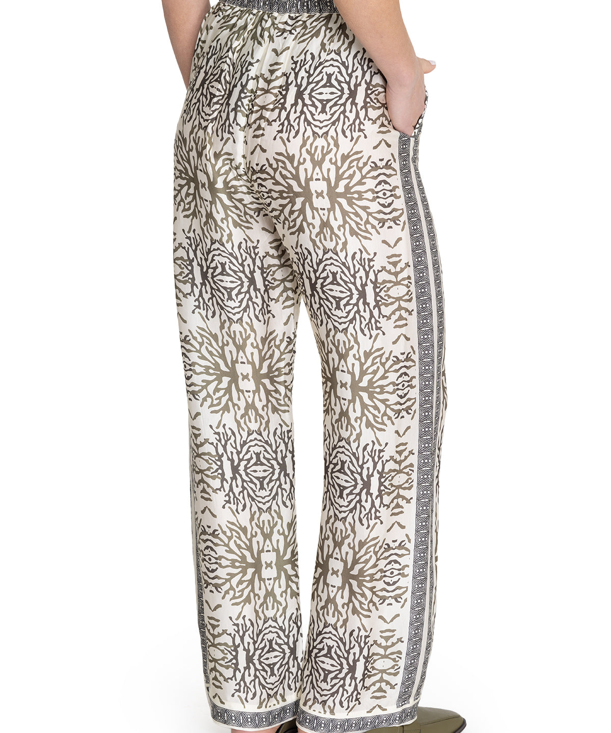 Pantalón Rayón Mujer Paloma Verde Rockford