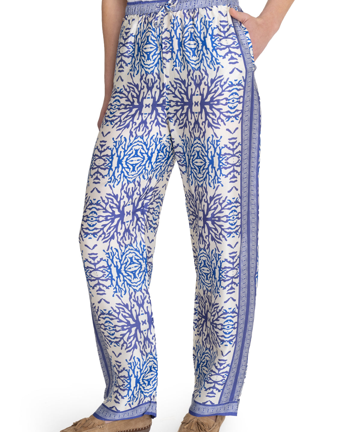 Pantalón Rayón Mujer Paloma Morado Rockford