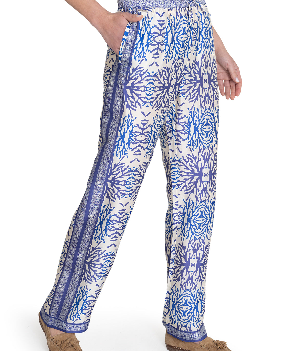 Pantalón Rayón Mujer Paloma Morado Rockford