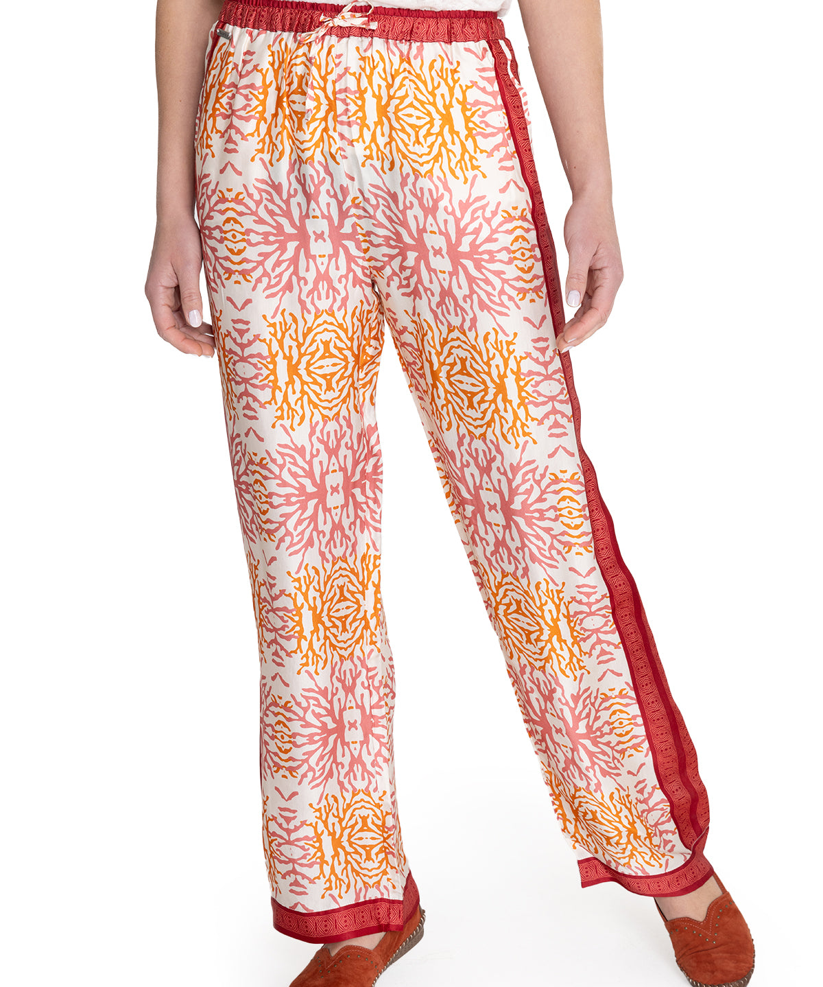 Pantalón Rayón Mujer Paloma Naranjo Rockford