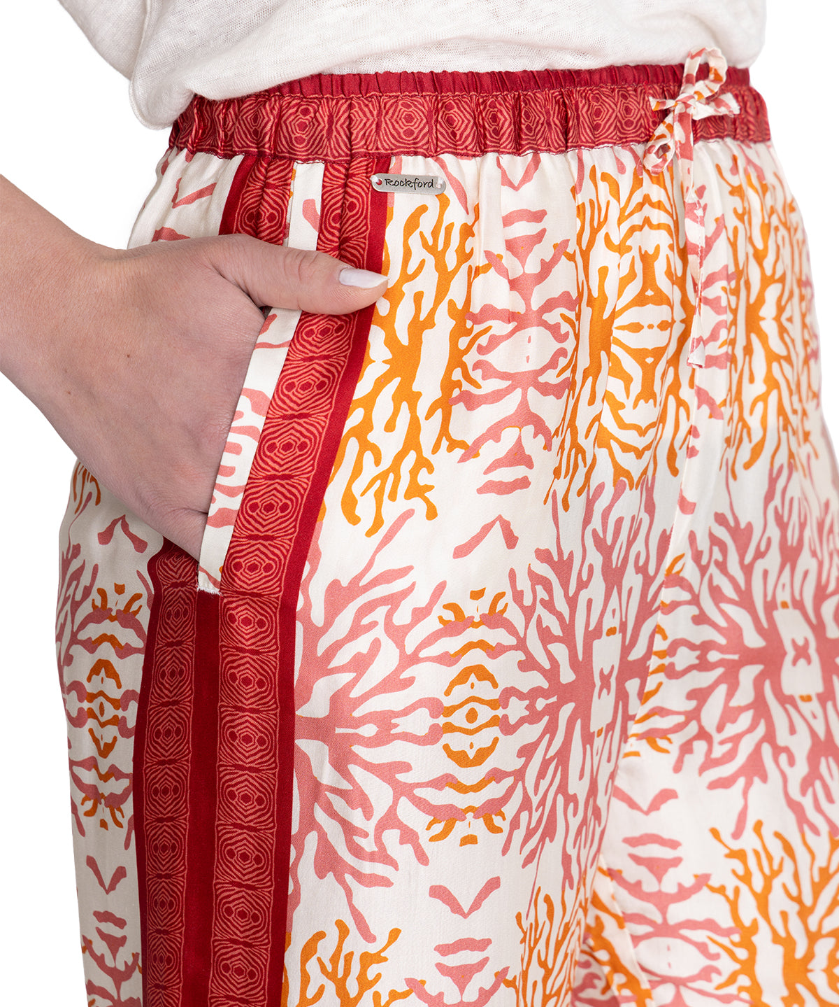 Pantalón Rayón Mujer Paloma Naranjo Rockford