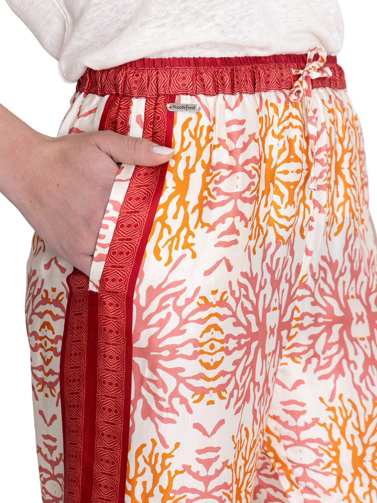 Pantalón Rayón Mujer Paloma Naranjo Rockford