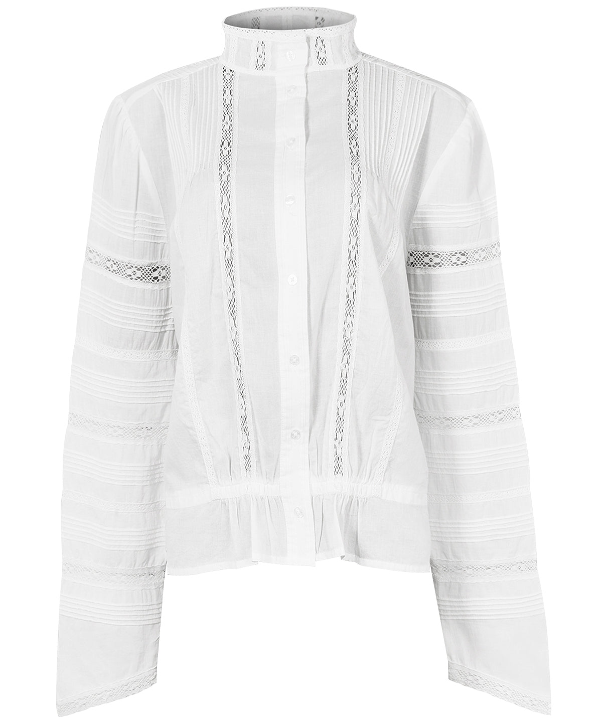 Blusa Algodón Orgánico Mujer Creta Blanco Rockford