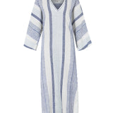 Túnica Algodón Orgánico Mujer Kala Azul Rockford