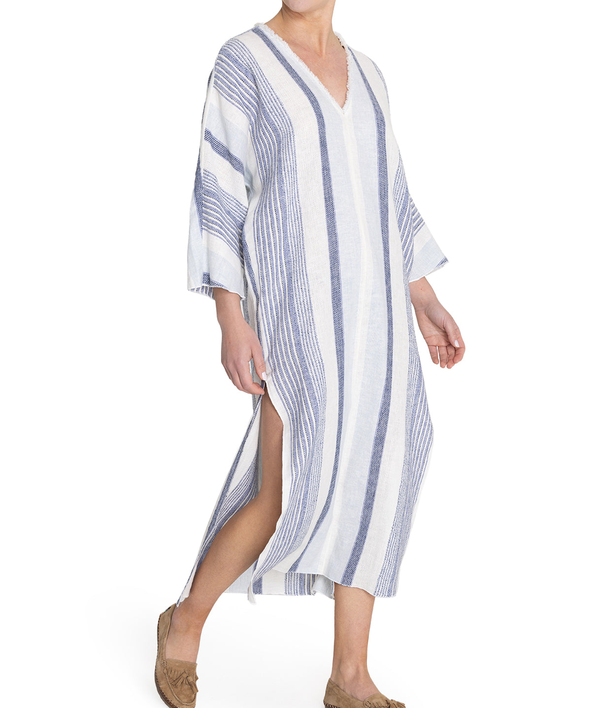 Túnica Algodón Orgánico Mujer Kala Azul Rockford