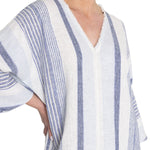 Túnica Algodón Orgánico Mujer Kala Azul Rockford