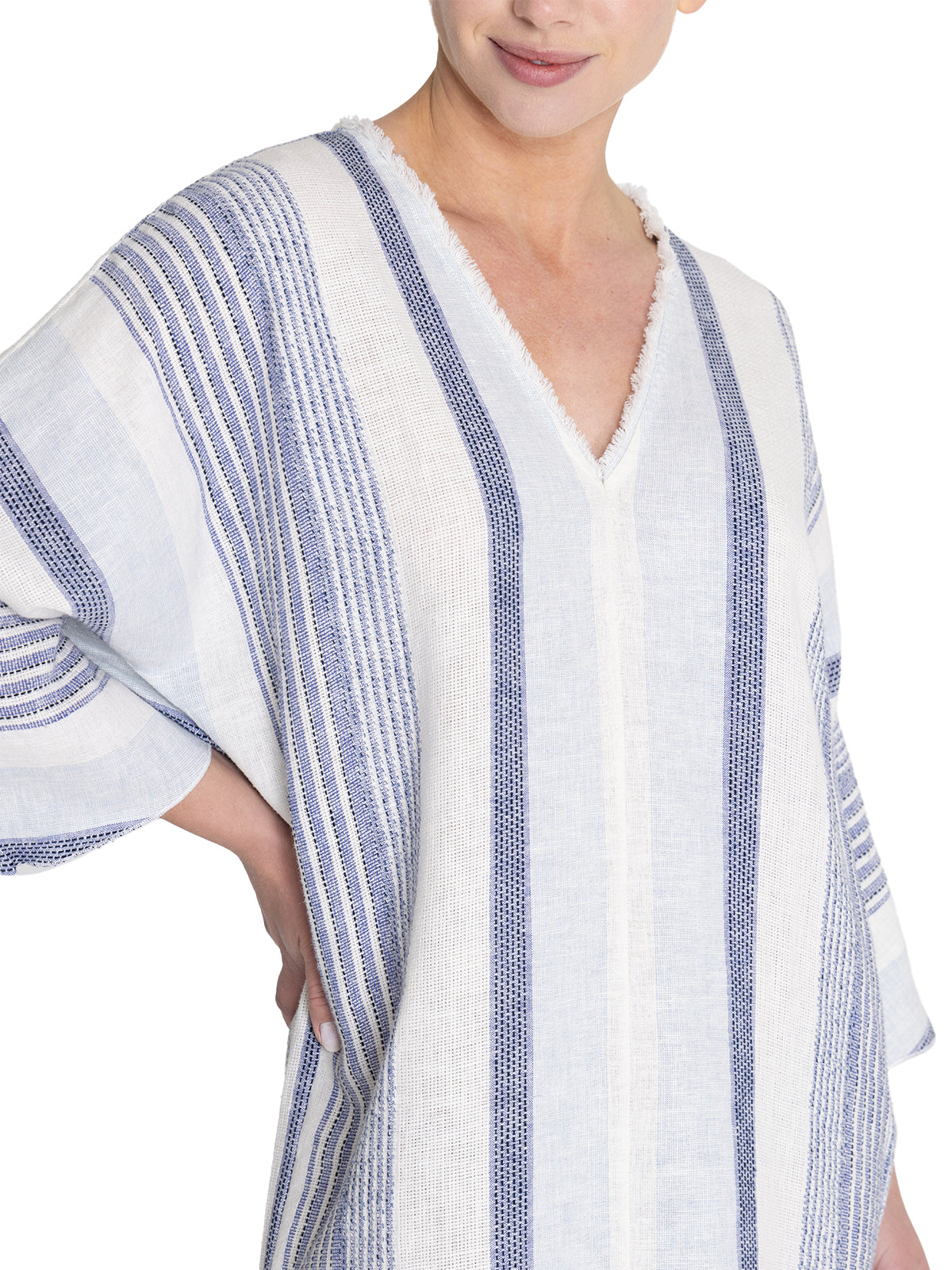 Túnica Algodón Orgánico Mujer Kala Azul Rockford
