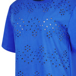 Polera Algodón Orgánico Mujer Lates Azul Rockford