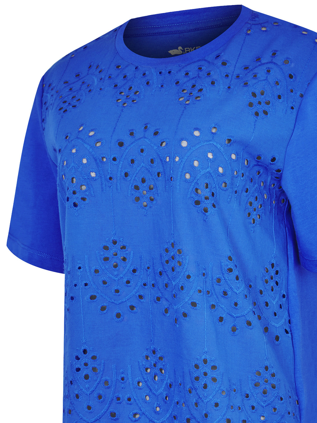 Polera Algodón Orgánico Mujer Lates Azul Rockford