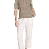 Polera Algodón Orgánico Mujer Lates Verde Rockford