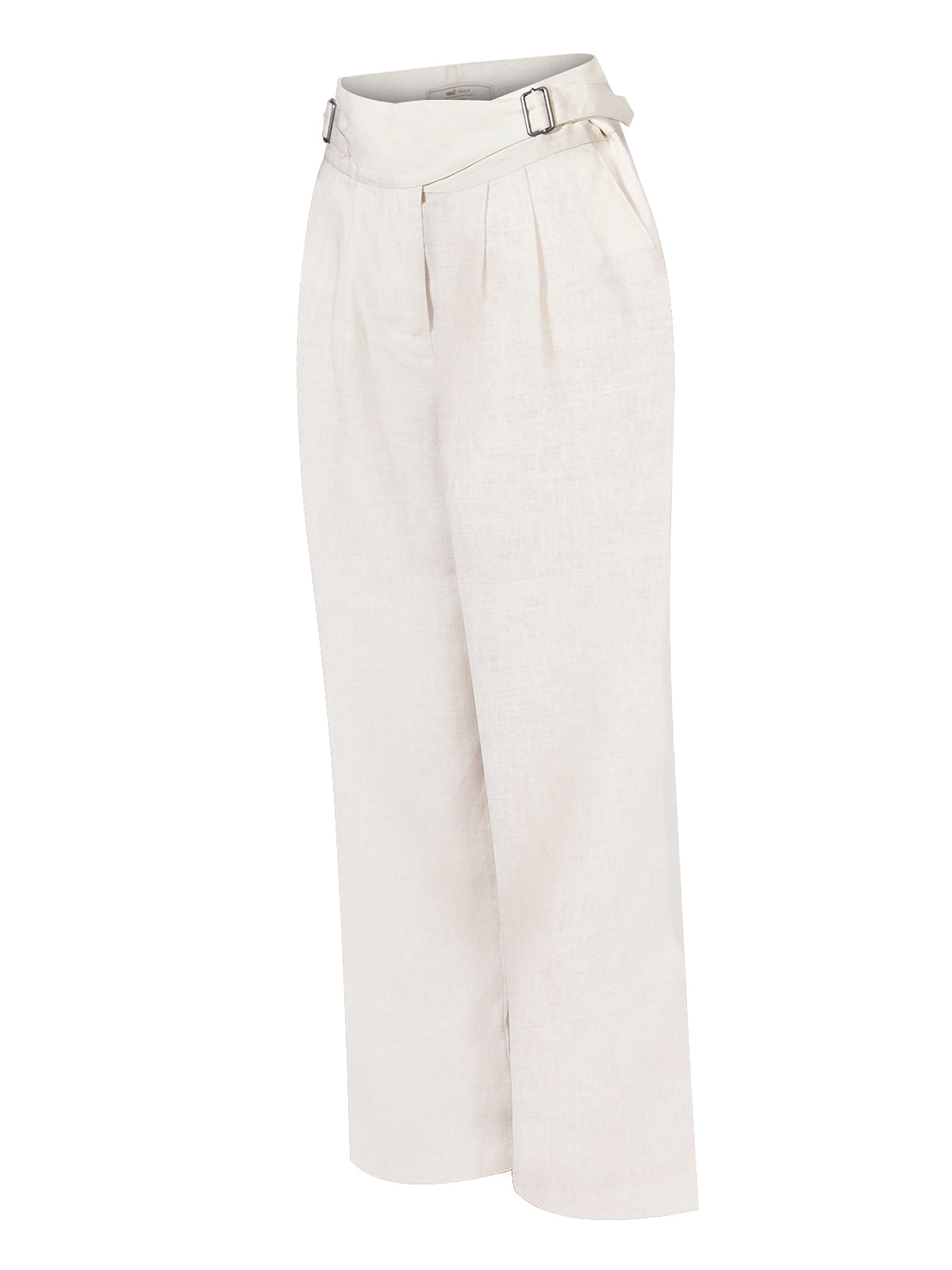 Pantalón Lino Orgánico Mujer Ava Beige Rockford