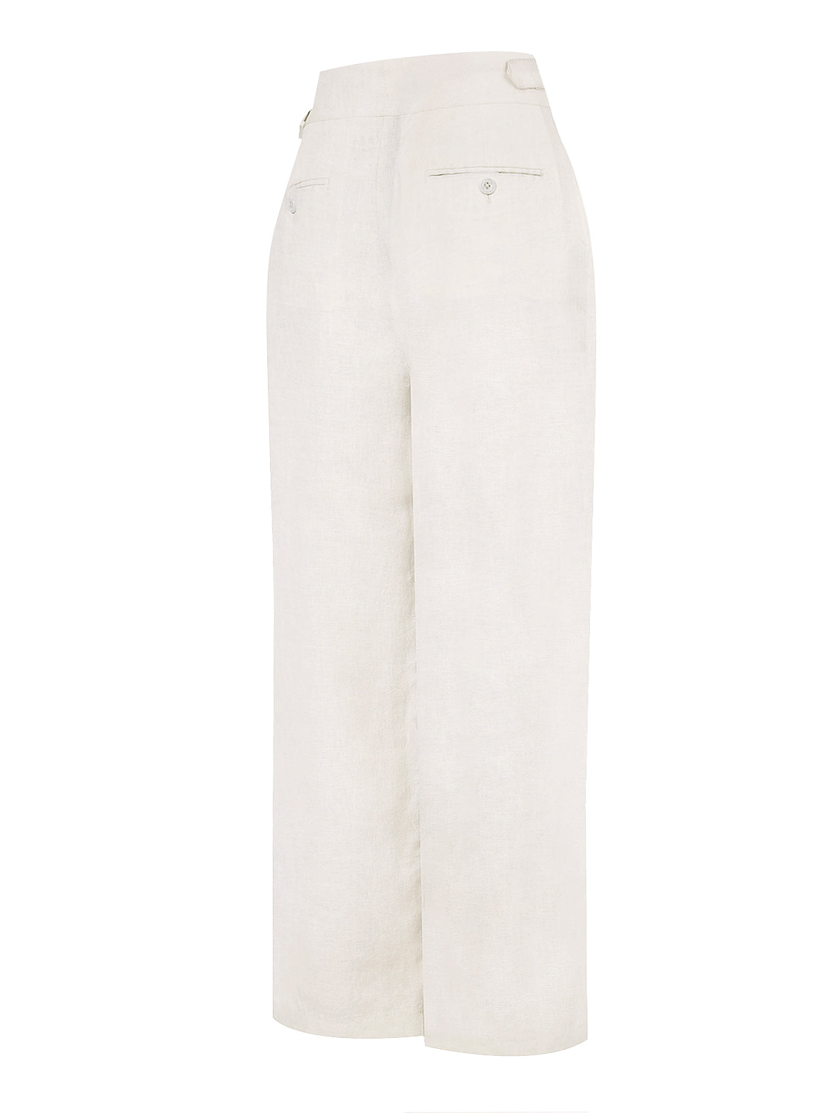Pantalón Lino Orgánico Mujer Ava Beige Rockford