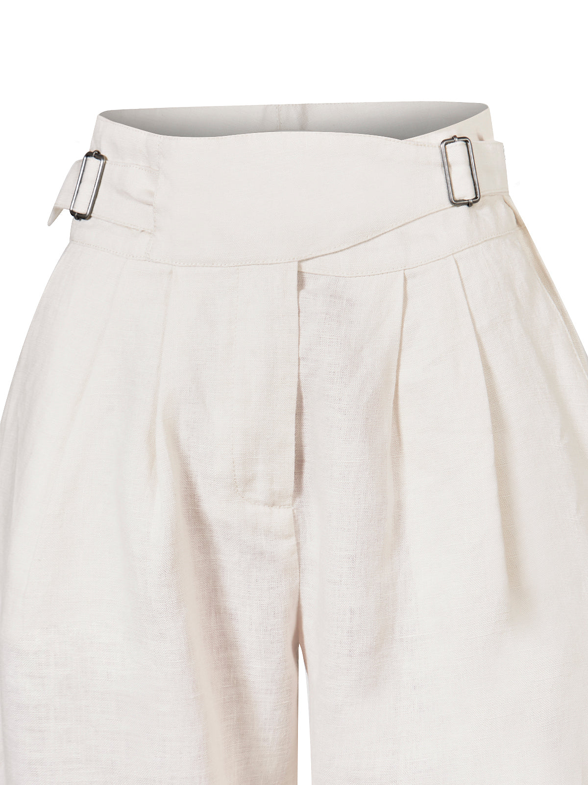 Pantalón Lino Orgánico Mujer Ava Beige Rockford