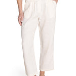 Pantalón Lino Orgánico Mujer Ava Beige Rockford