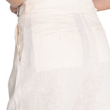 Pantalón Lino Orgánico Mujer Ava Beige Rockford
