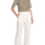 Pantalón Lino Orgánico Mujer Ava Beige Rockford