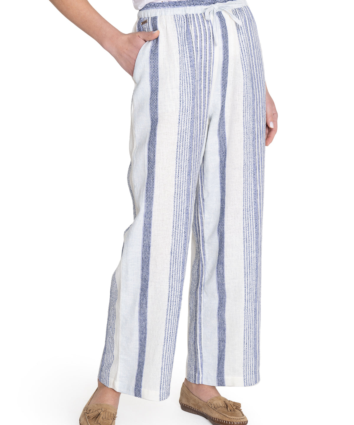 Pantalón Algodón Orgánico Mujer Kien Azul Rockford