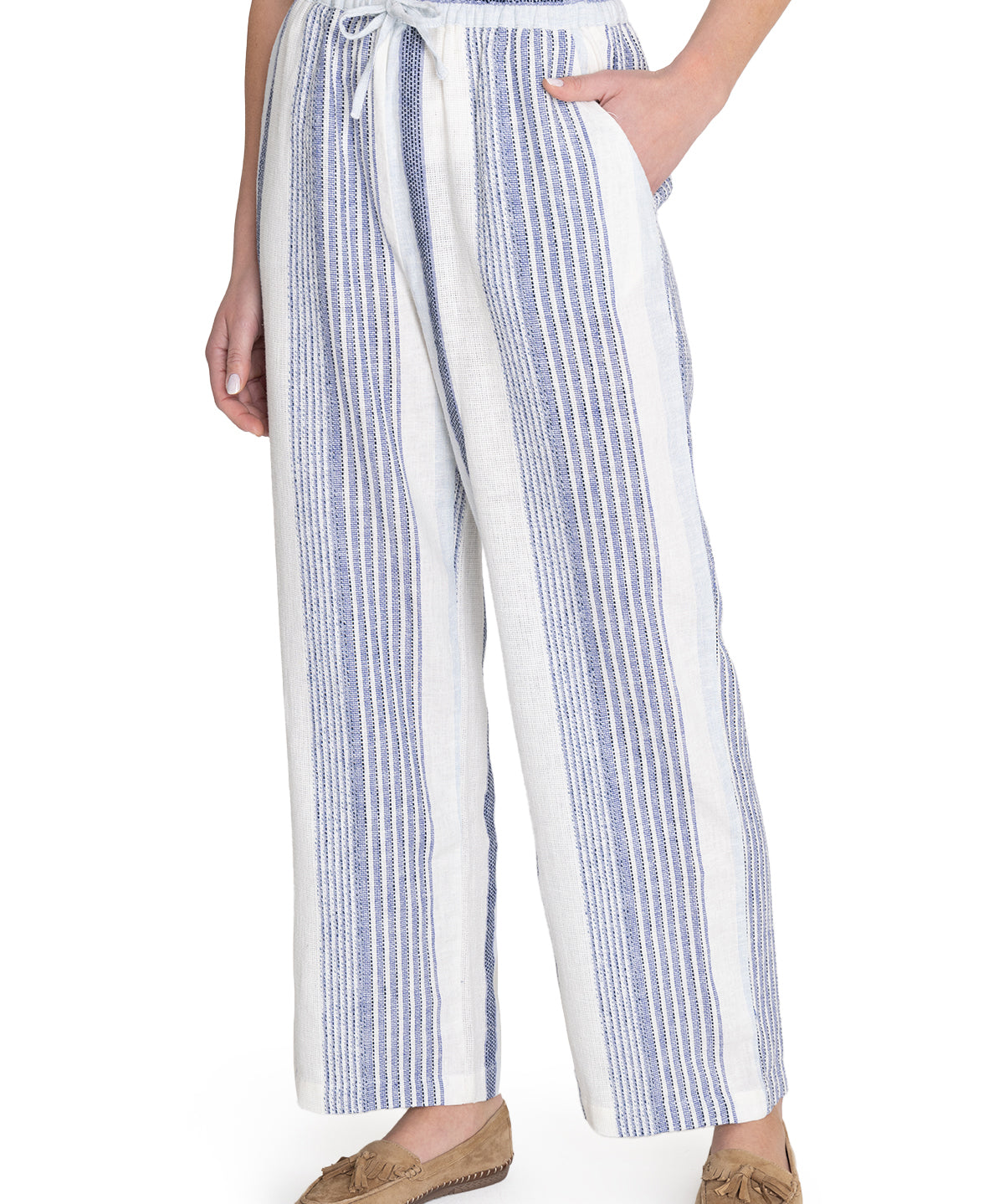 Pantalón Algodón Orgánico Mujer Kien Azul Rockford