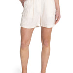 Short Lino Orgánico Mujer Rout Beige Rockford