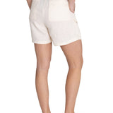 Short Lino Orgánico Mujer Rout Beige Rockford