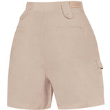 Short Lino Orgánico Mujer Rout Verde Rockford