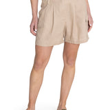 Short Lino Orgánico Mujer Rout Verde Rockford