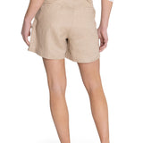 Short Lino Orgánico Mujer Rout Verde Rockford