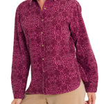 Blusa Algodón Orgánico Mujer Everest Rojo Rockford