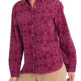 Blusa Algodón Orgánico Mujer Everest Rojo Rockford