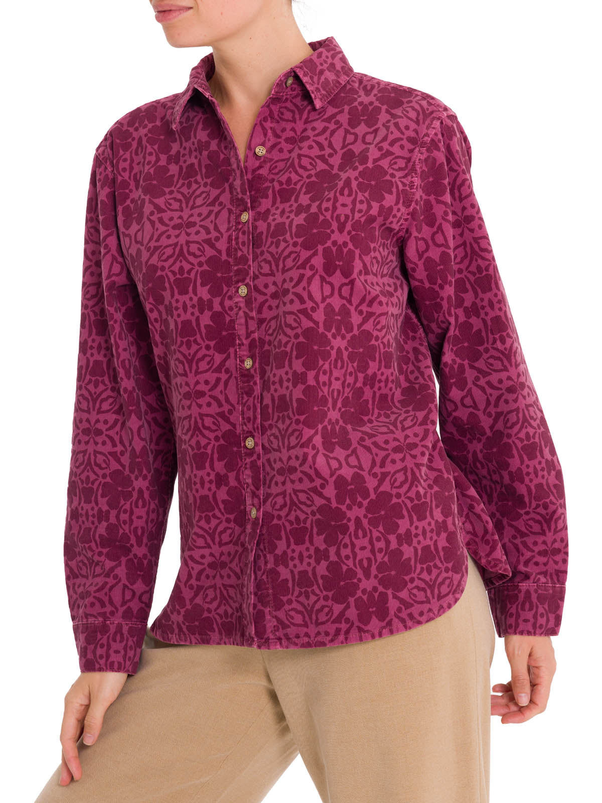 Blusa Algodón Orgánico Mujer Everest Rojo Rockford