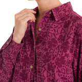 Blusa Algodón Orgánico Mujer Everest Rojo Rockford