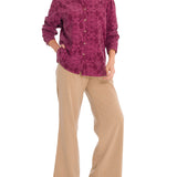 Blusa Algodón Orgánico Mujer Everest Rojo Rockford