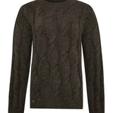 Sweater Fibras Naturales Mujer Rumany Café Rockford