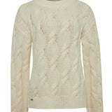 Sweater Fibras Naturales Mujer Rumany Blanco Rockford