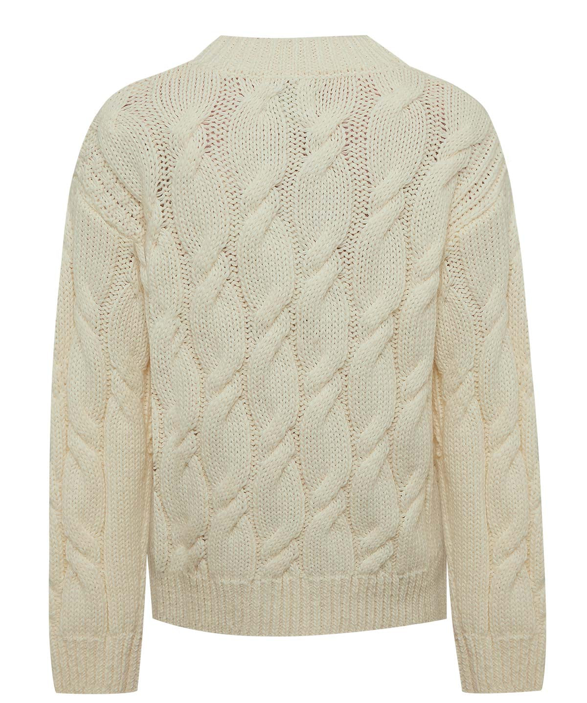 Sweater Fibras Naturales Mujer Rumany Blanco Rockford