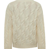 Sweater Fibras Naturales Mujer Rumany Blanco Rockford