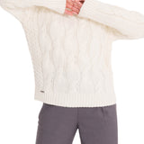 Sweater Fibras Naturales Mujer Rumany Blanco Rockford