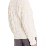 Sweater Fibras Naturales Mujer Rumany Blanco Rockford
